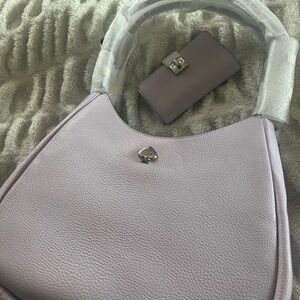 Kate Spade Light Purple Hobo Bag